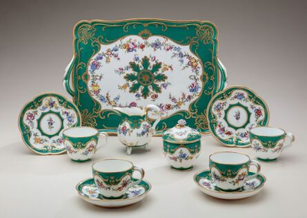 Sèvres Porcelain Manufactory, ‘Tea service (déjeuner Courteille)’, 1759