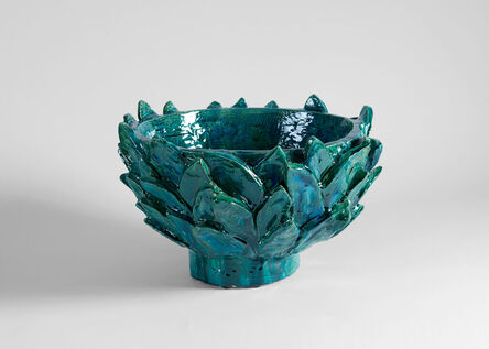 Bela Silva, ‘Vase in Teal Glaze’, 2022