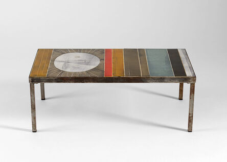 Roger Capron, ‘Coffee Table with Ceramic Top’, 1965