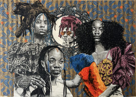 Bambo Sibiya, ‘Hair art’, 2022