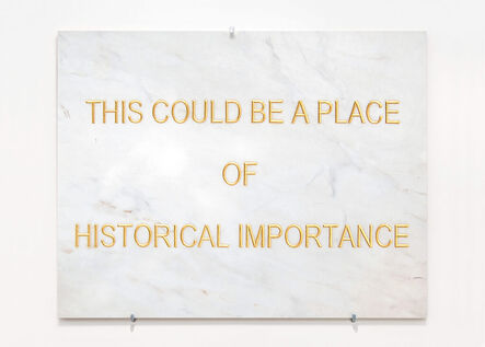 Braco Dimitrijevic, ‘This Could be a Place of Historical Importance’, 1972