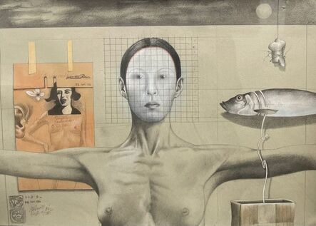 Arturo Rivera, ‘Woman and fish’, 1984