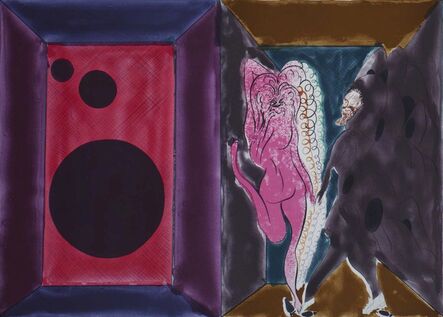 Chris Ofili, ‘A Rave's Romance from Paradise by Night’, 2010