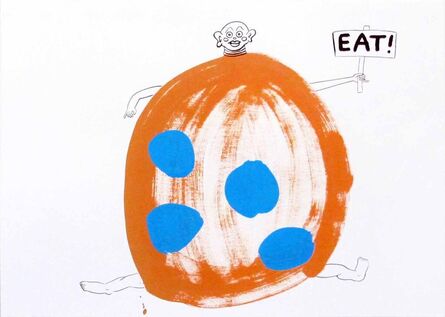 Keith Haring, ‘Eat’, 1988