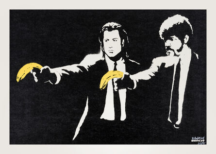 Banksy, ‘Pulp Fiction (Signed)’, 2004