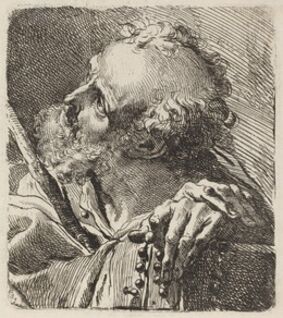 Gaetano Gandolfi, ‘Bust of a Saint’