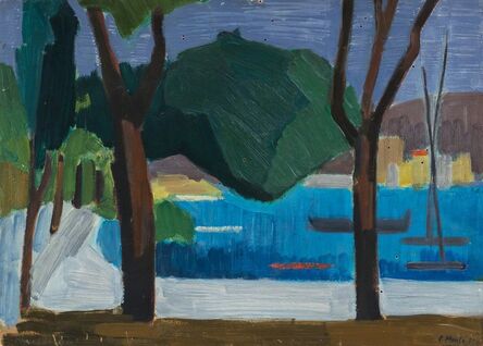 Rolando Monti, ‘Paesaggio’, 1951