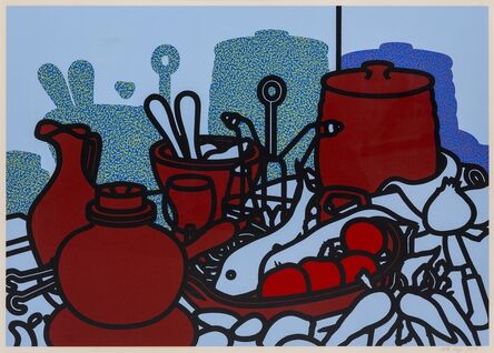 Patrick Caulfield, ‘Glazed Earthenware (Cristea 51)’, 1976