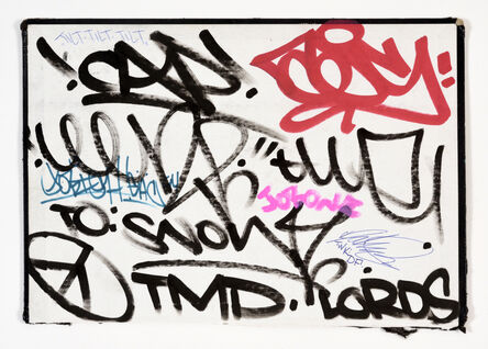 KAWS, ‘PAGE FROM AN AMERICAN ARTIST’S BLACKBOOK’, CIRCA 1993 – 1995