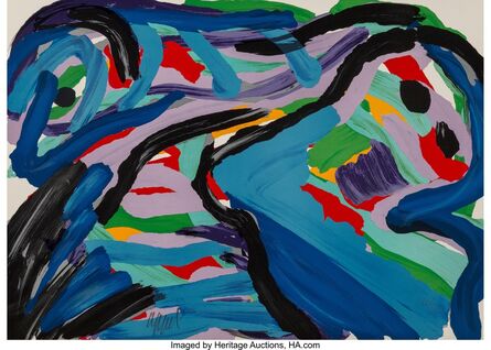 Karel Appel, ‘Floating in a Landscape’, circa 1980