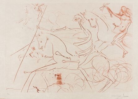 Salvador Dalí, ‘Apocalyptic Rider (Field 74-18)’, 1974