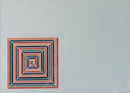 Frank Stella, ‘Line Up from Jasper’s Dilemma’, 1973