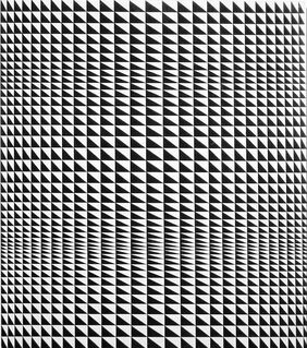 Bridget Riley, ‘Straight Curve’, 1963