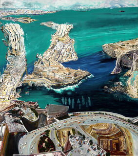 Olive Ayhens, ‘Deep Time/Malta’, 2009
