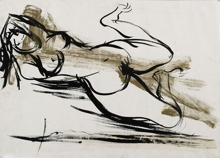 Lucio Fontana, ‘Nudo femminile’, 1960-1964