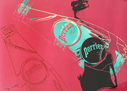 Andy Warhol, ‘Perrier - red’, 1983