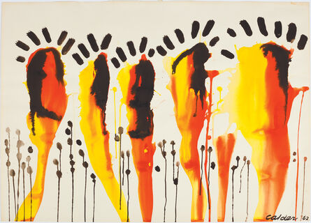 Alexander Calder, ‘Tracks’, 1962