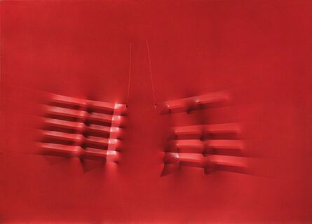Agostino Bonalumi, ‘Rosso’, 1973