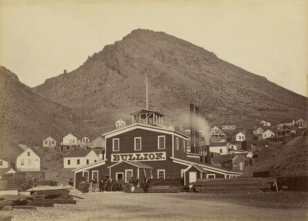 Carleton E. Watkins, ‘The Bullion Mine, Virginia City, Nevada’, 1875-1877