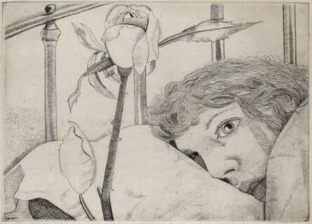 Lucian Freud, ‘Ill in Paris’, 1948