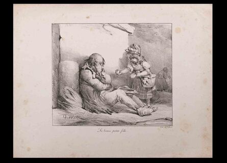 Nicolas-Toussaint Charlet, ‘La Bonne Petite Fille’, 1800s