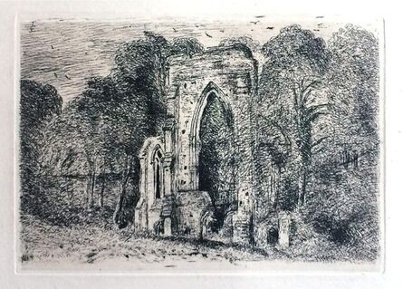 John Constable, ‘The Ruins Of Netley Abbey’, 1816
