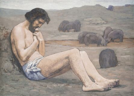 Pierre Puvis de Chavannes, ‘The Prodigal Son’, probably c. 1879