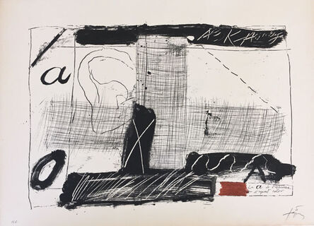 Antoni Tàpies, ‘LLambrec 2’, 1975