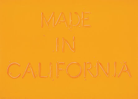 Ed Ruscha, ‘Made in California’, 1971