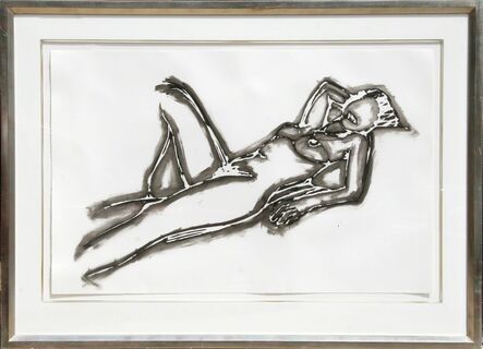 Tom Wesselmann, ‘Monica Lying Down One Arm Up’, 1990