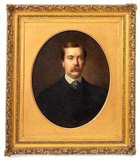 Etienne Billet, ‘Portrait of William Harold Fitch’, Circa 1870