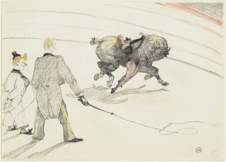 Henri de Toulouse-Lautrec, ‘At the Circus: Acrobats’, 1899
