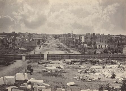 George N. Barnard, ‘Columbia from the Capitol’, 1865-1866