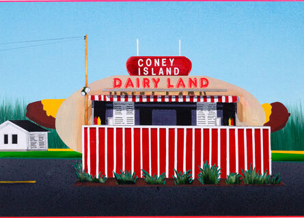 David Thauberger, ‘Coney Island Dogs’, 2023