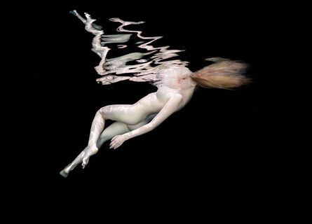 Alex Sher, ‘Porcelain III (underwater nude photograph - archival pigment print 1 of 24 on paper 24”x36”)’, 2021