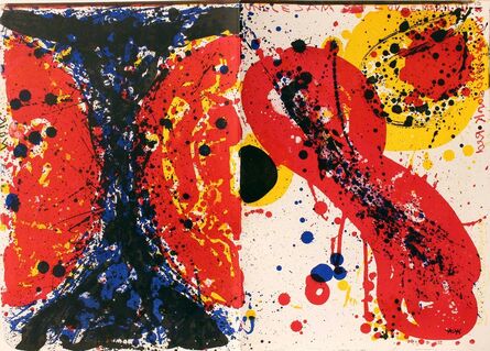 Sam Francis, ‘Uncle Sam, One Cent Life’, 1964