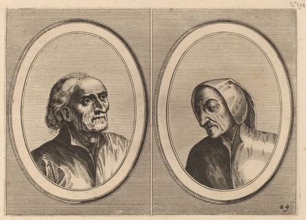 Johannes and Lucas van Doetechum after Pieter Bruegel the Elder, ‘"'t Suynighe Waertje" and "De Goelicke Waerdin"’, ca. 1564/1565