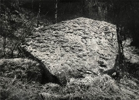 Thomas Joshua Cooper, ‘The Icy Boulder, late afternoon - late winter. The Trossachs, Loch Lomond and the Trossachs National Park, Stirlingshire, Scotland’, 1983/2022