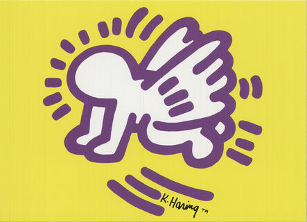 Keith Haring, ‘Baby Angel’, 1991