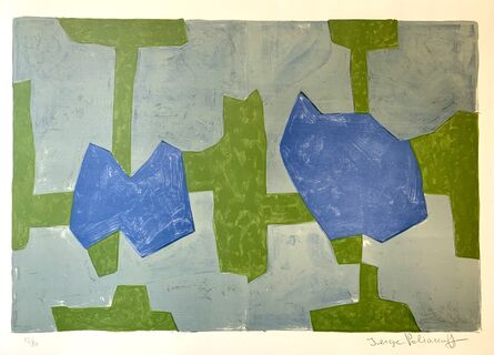 Serge Poliakoff, ‘Composition bleue et verte’, 1969