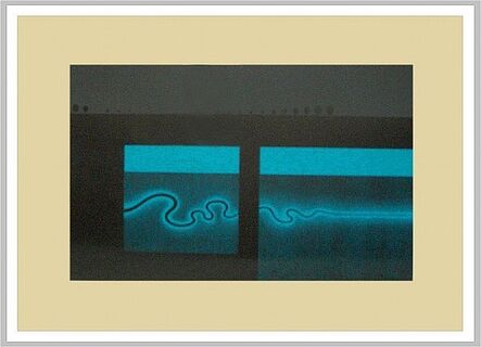 Herbert Bayer, ‘Bauhaus, Weimar, Untitled Blue’, 1965