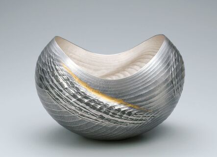 Osumi Yukie, ‘Silver Vase (Strait) ’, 2013