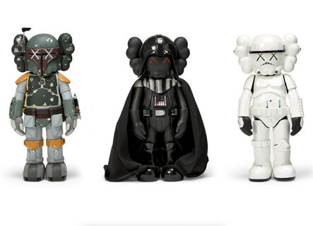 KAWS, ‘Star Wars Darth Vader Companion, Star Wars Stormtrooper Companion & Star Wars Boba Fett Companion (Set of 3)’, 2007-2013