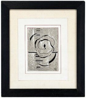 Ella Bergmann-Michel, ‘BASLEN SÜNDEN-FALL, Modern Abstract Bimorphic Mixed Media’, 20th Century