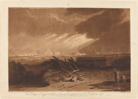 J. M. W. Turner, ‘The Fifth Plague of Egypt’, published 1808