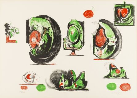 Graham Sutherland, ‘Study Boards (Tassi 116)’, 1971