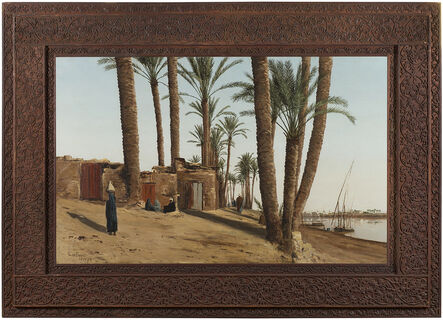 Lockwood de Forest, ‘Bank of the Nile Opposite Cairo, Egypt’, 1879/86