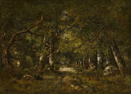 Narcisse Diaz de la Peña, ‘Forest Scene’, 1874