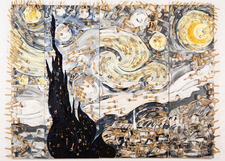Arman, ‘Van Gogh: Starry Night’, 1994