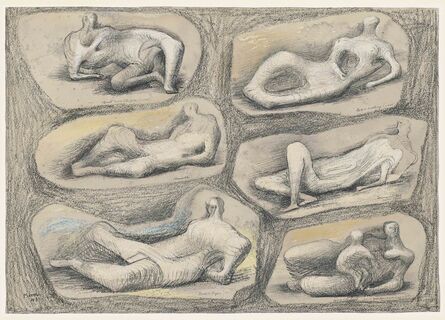 Henry Moore, ‘Reclining Figures’, 1943